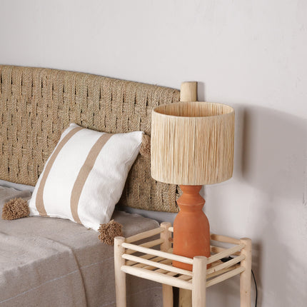Pied de lampe en terre cuite - Terracotta