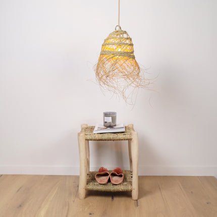 Suspension en alfa ajourée 20cm - Boule