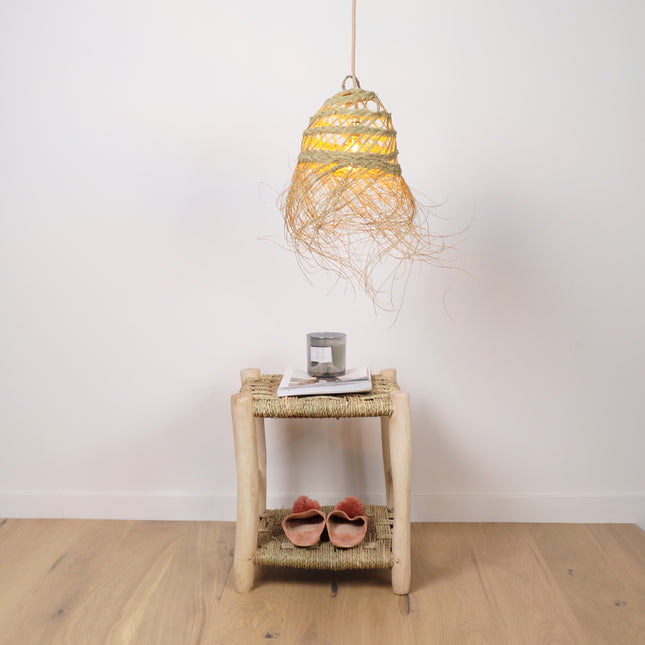 Suspension en alfa ajourée 20cm - Boule