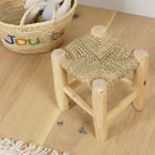 Tabouret marocain en bois