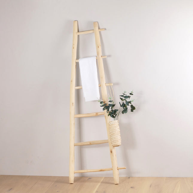 Échelle décorative en bois 160cm - Asymétrique