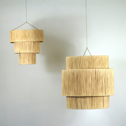 Suspension en raphia - Triple