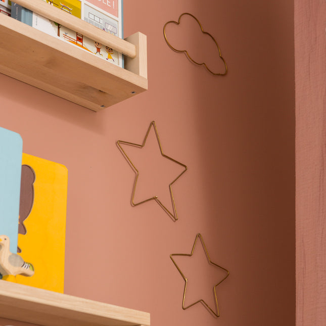 Étoile en laiton - Contour