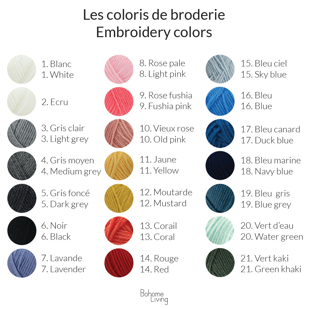 Coffre à jouets en osier 80cm Personnalisable