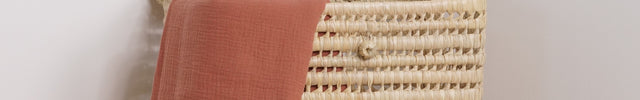 Panier à linge en feuilles de palmier - Carré