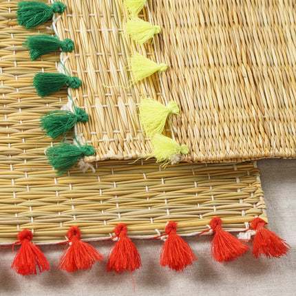 Set de table pompons - Collection coton - Lot de 2