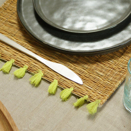 Set de table pompons - Collection coton - Lot de 2