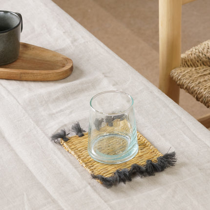 Sous verre pompons - Collection coton - Lot de 2