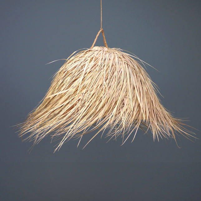 Suspension Bohème Paille 50cm - Boule