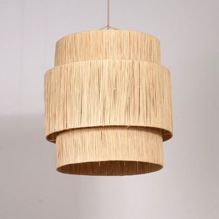 Suspension en raphia - Triple