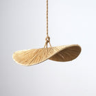 Suspension en raphia - Plate