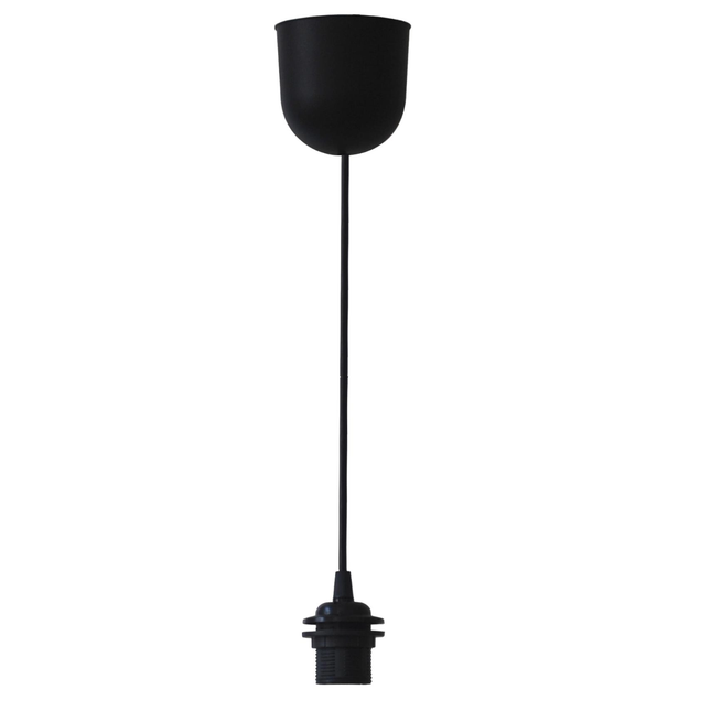 Système électrique pour suspension E27 - Noir