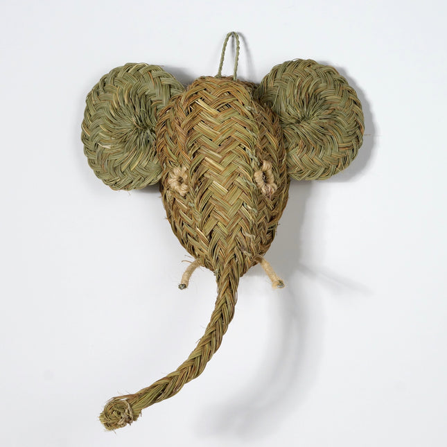 Trophée mural animaux - Tête d'éléphant