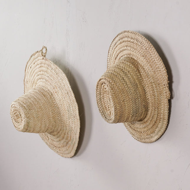 Chapeau de paille marocain