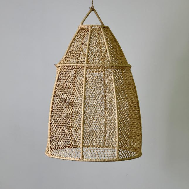 Suspension en dentelle de raphia - Droite